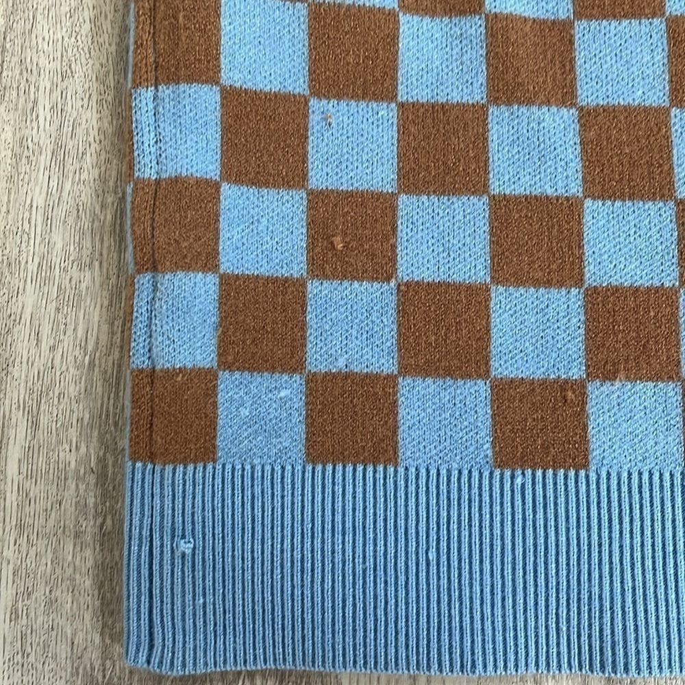 NWT checkered retro vibe knit dress - Picture 5 of 7